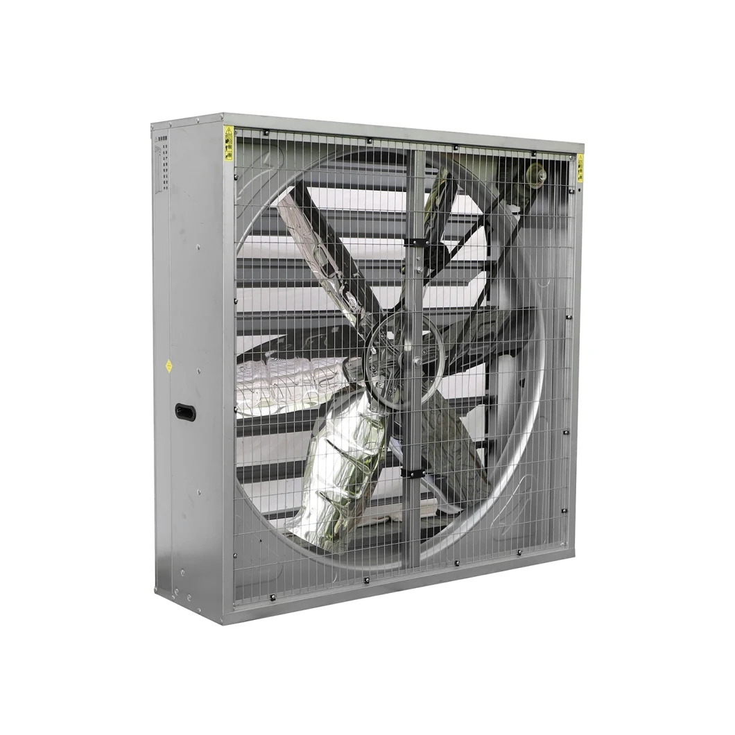 Wall Mounted Ventilation Exhaust Axial Rustless Cooling Fan Used in Industrial Poultry/ Agricultural / Commercial Greenhouse/ Hydroponics with Big Wind Volume