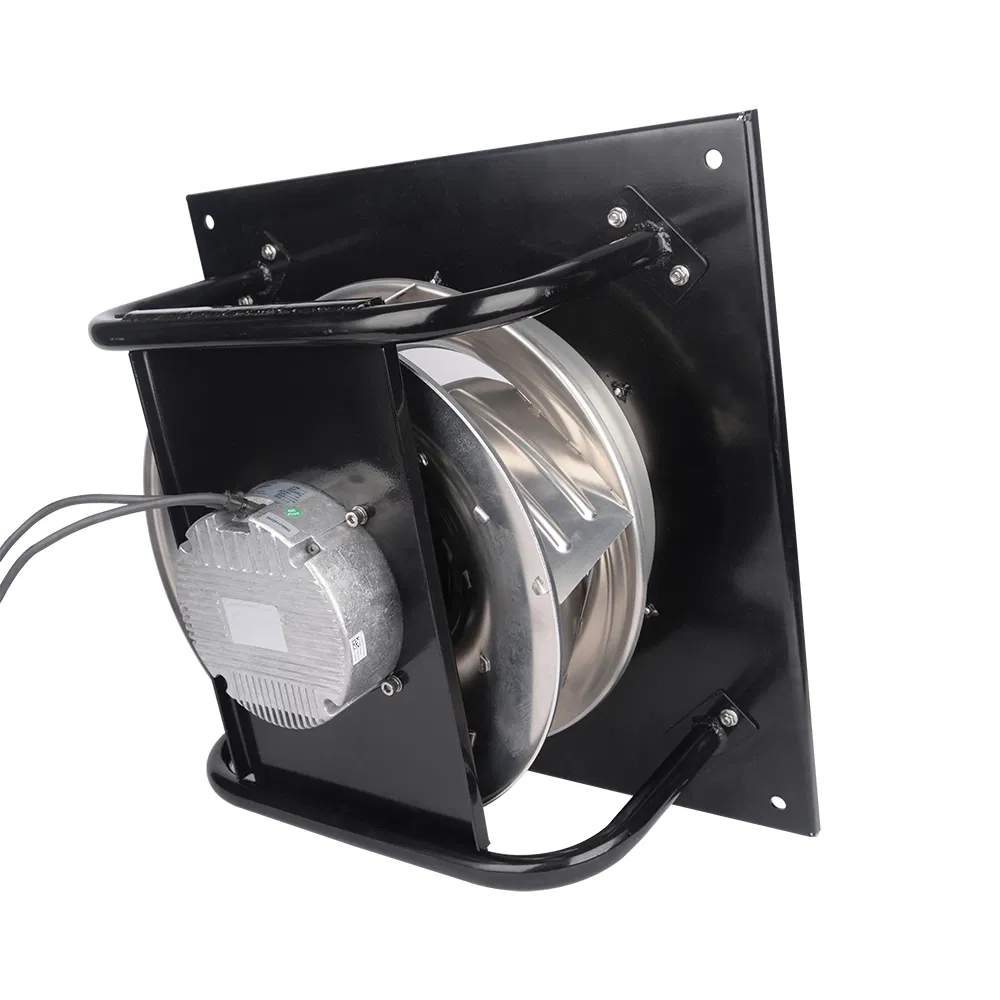 Girante in metallo, motore EC-AC 230V EC da 180mm, ventilatore centrifugo a pale avanti