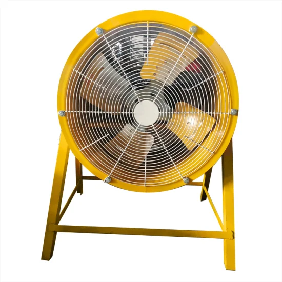 Ventilatore a tamburo da pavimento con ventola di ventilazione mobile standard in acciaio al carbonio commerciale industriale da 10-44 pollici di diametro per palestra