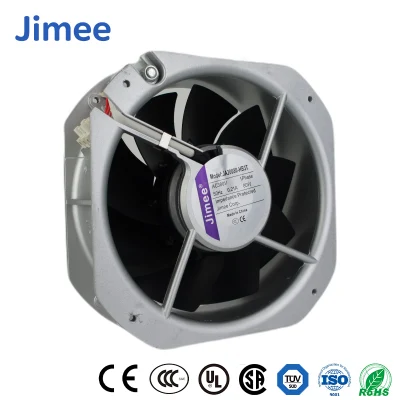 Jimee Motor Cina Ventilatore assiale a scatola Produzione materiale lama in fibra di vetro Jm20072b2hl 206*206*72mm Ventilatore assiale CA/Ventilatore assiale industriale per la ventilazione dell'aria